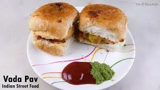 "Vada Pav" | Indian Street Food | The JS Education