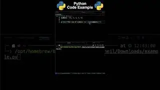 How To Sum All The Values in a List | Python Code Example 