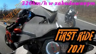 321km/h w zabudowanym 😲SZOK!!! Pierwsza jazda 2021 | 321km/h in city 😲 shock! First Ride 2021 | 😲😲😲