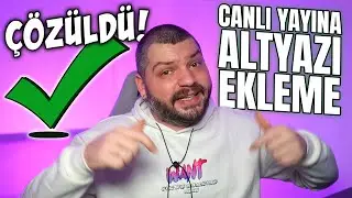 OBS de Canlı Yayın İçin Anlık Otomatik Altyazı ! (Gerçek Zamanlı)
