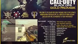 Black Ops 1 Mods - Gold Package (XBOX ONE/XBOX 360/PS3)
