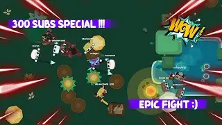 [STARVE.IO] 300 subs + NICE PLAYS