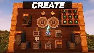 Create. Second part. Autocraft. Tutorial / guide 1.18.2 - 1.19.2 (minecraft java edition)