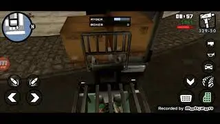 gta sa Ryder CJ robbing uncle sam map27