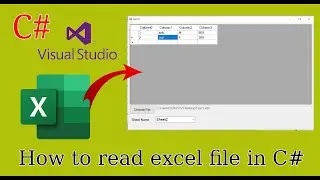 How to read excel file in C#