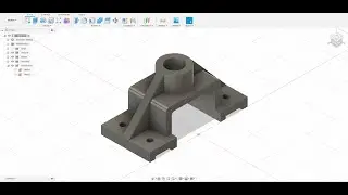 Fusion 360 Tutorials - Isometric 1 (Intermediate Level)