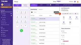 Bling Feature - How to download your Call Recordings