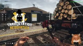 ♦ Train Station Renovation ♦ серия #1 ОБУЧЕНИЕ И ПЕРВАЯ СТАНЦИЯ