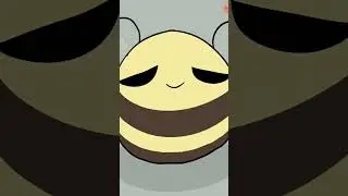 Bee has no enemies#animation #bee#shorts