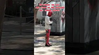 Do we got any fans of Mr. Rogers? #deadpool #disneyland #shorts #marvel