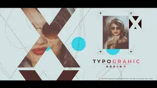 After Effects Template - Abstract Typographic Opener