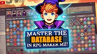 RPG Maker MZ Tutorial for Beginners: Part 8 - Comprehensive Guide to the Database