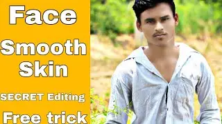 Face Smooth Editing Secret 🔥|| Skin Smoothing Tutorial in Autodesk Sketchbook ||  mafia editing zon
