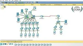 Physical and Logical View of  Packet Tracer By CISCO