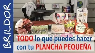 ¿Qué puedo personalizar con una plancha transfer pequeña?
