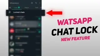 Watsapp Chat Lock Kaise Kare|Chat Lock New Feature| Watsapp New Update