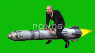 Putin Missile Green Screen Animation