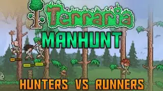 Hunters vs Speedrunners - Terraria Manhunt