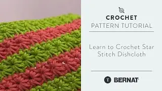 Crochet Star Stitch Dishcloth | Beginner-Friendly Tutorial with Mikey