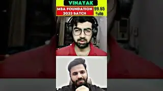 Free CAT 2023 Foundation Batch Se Padhai Karke Crack Kara CAT 2023 99.65%ile 