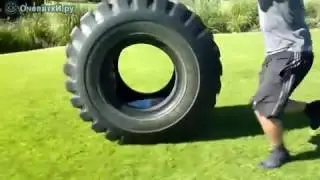 Прокатился в шине
