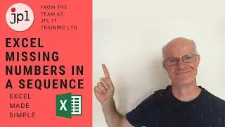 Excel Missing Numbers in a Sequence