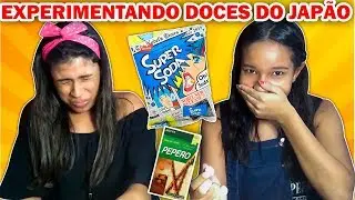 EXPERIMENTANDO DOCES DO JAPÃO