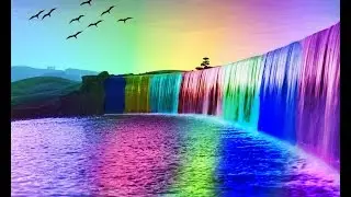 PicsArt Tutorial :How to Disintegration Effect (waterfall)