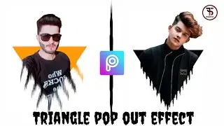 PicsArt Triangle Pop Out New Effect || PicsArt Photo Editing || PicsArt Editing Tutorial