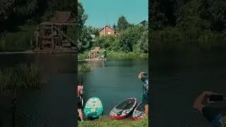 На самодельном плоту по Клязьме