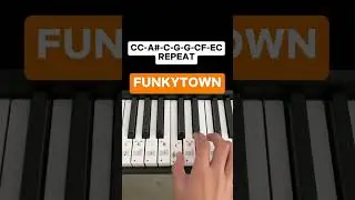 Funky town (Piano Tutorial)