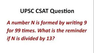 🔥UPSC CSAT Question | UPSC Exam | #yt #viral #trending