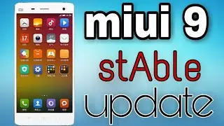 Miui 9 global stable update release on 2 november| by smart tech & tips