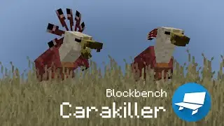 Carakiller (The Future Is Wild) - Blockbench FanArt