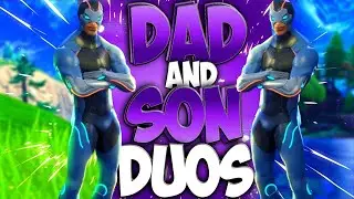 Playing Fortnite with MY DAD