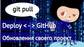 Deploy GitHub - Как обновлять свой проект из git репозитория