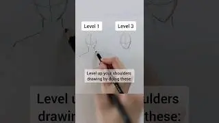 How to draw anime shoulders 