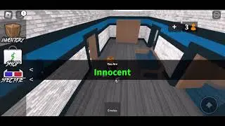 Me playing MM2 (Roblox)