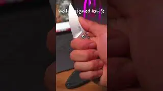 The MKM Makro 1 Excelent Fixed Knife For Pocket Carry #shorts