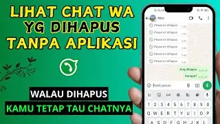 CARA MELIHAT CHAT WHATSAPP YANG SUDAH DI HAPUS DI HP VIVO TANPA APLIKASI TAMBAHAN