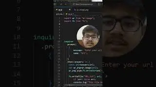 QR Code Generator using Node JS #shorts #trending #viral #nodejs #javascript #qrcode #coding