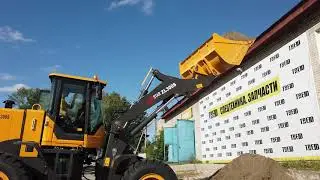 Обзор фронтального погрузчика Redstar ZL300S