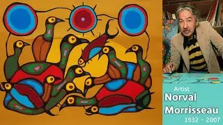Artist Norval Morrisseau (1932 - 2007) | Canadian Painter | WAA