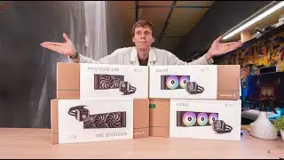 Тестирую НОВЫЕ СЖО от DEEPCOOL в разных положениях...