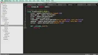 Django tutorial for beginners - 09 First Model
