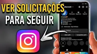 Como ver solicitações enviadas pendentes no Instagram
