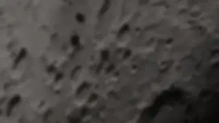 Amateur astronomer films THREE UFO's flying between Earth and the Moon in eerie footage