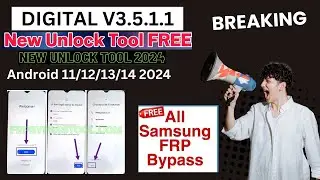 New Samsung FRP Bypass unlock tool 2024[adb enable fail   