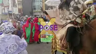 Fulani tribe in Ghana takes over the street of Accra with a beautiful display