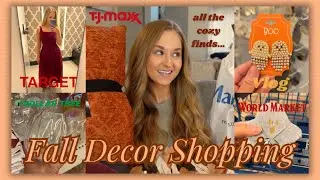 Fall Decor Shopping Adventure! 🍂 | Getting Ready to Cozy Up My Home for Autumn 🍁🏡